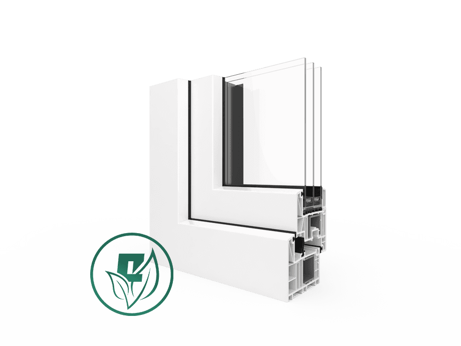 BluEvolution 82 Fenster in hochwertigem Wohnobjekt