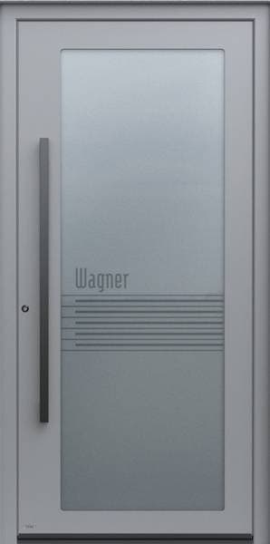 Pirnar Premium 1004CC – schlichte Aluminium-Haustür