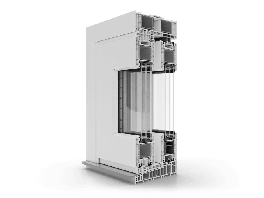 EkoSun HST Hebe-Schiebe-Tür mit schmalem Flachprofil
