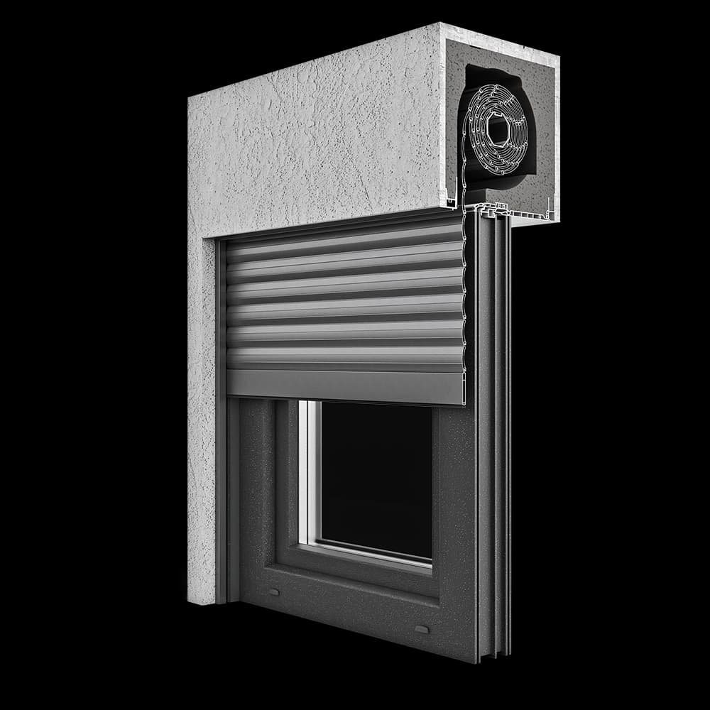 Neo XT Aufsatzrollladen mit Innenrevision